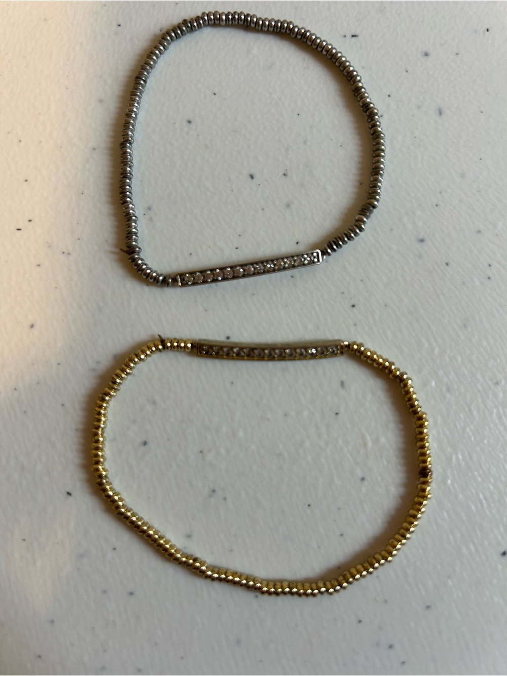 Kendra Scott lot of Addison Stretch Bracelets in Silver and Gold - Picture 4 of 4